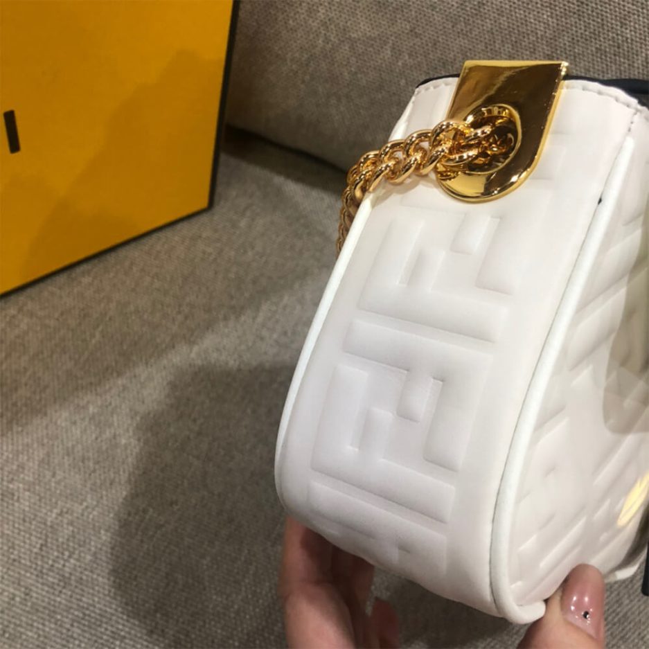Fendi Baguette Chain MIdi Bag - Image 7