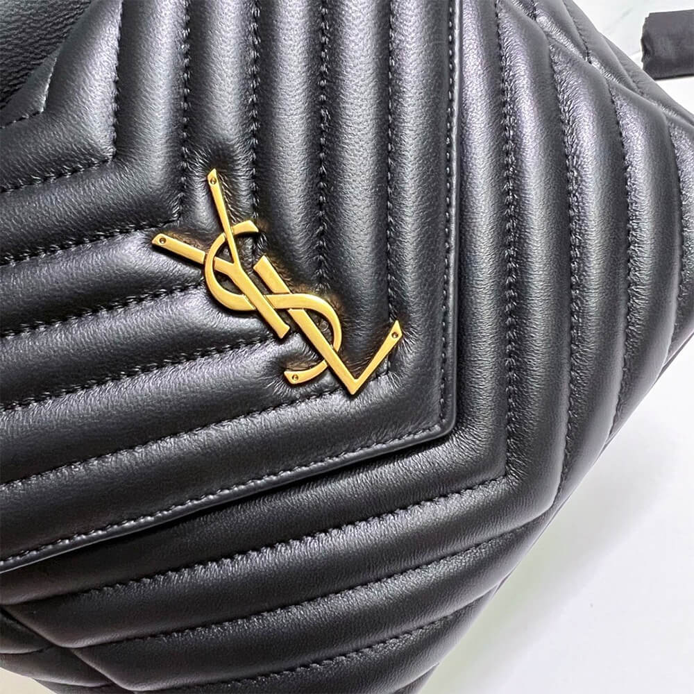 YSL Joe Backpack In Lambskin Bag - Image 8