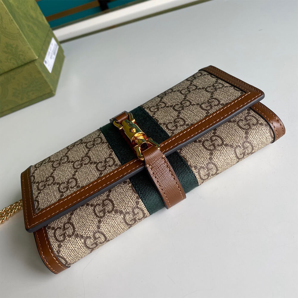 Gucci Jackie 1961 Chain Wallet - Image 4