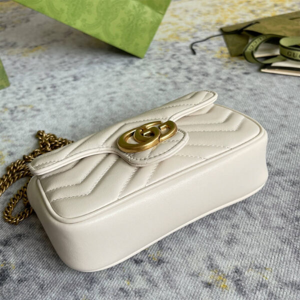 Gucci Marmont Matelasse Leather Super Mini Bag - Image 7
