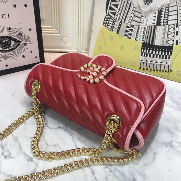 Gucci Marmont Matelasse Shoulder Bag - Image 5