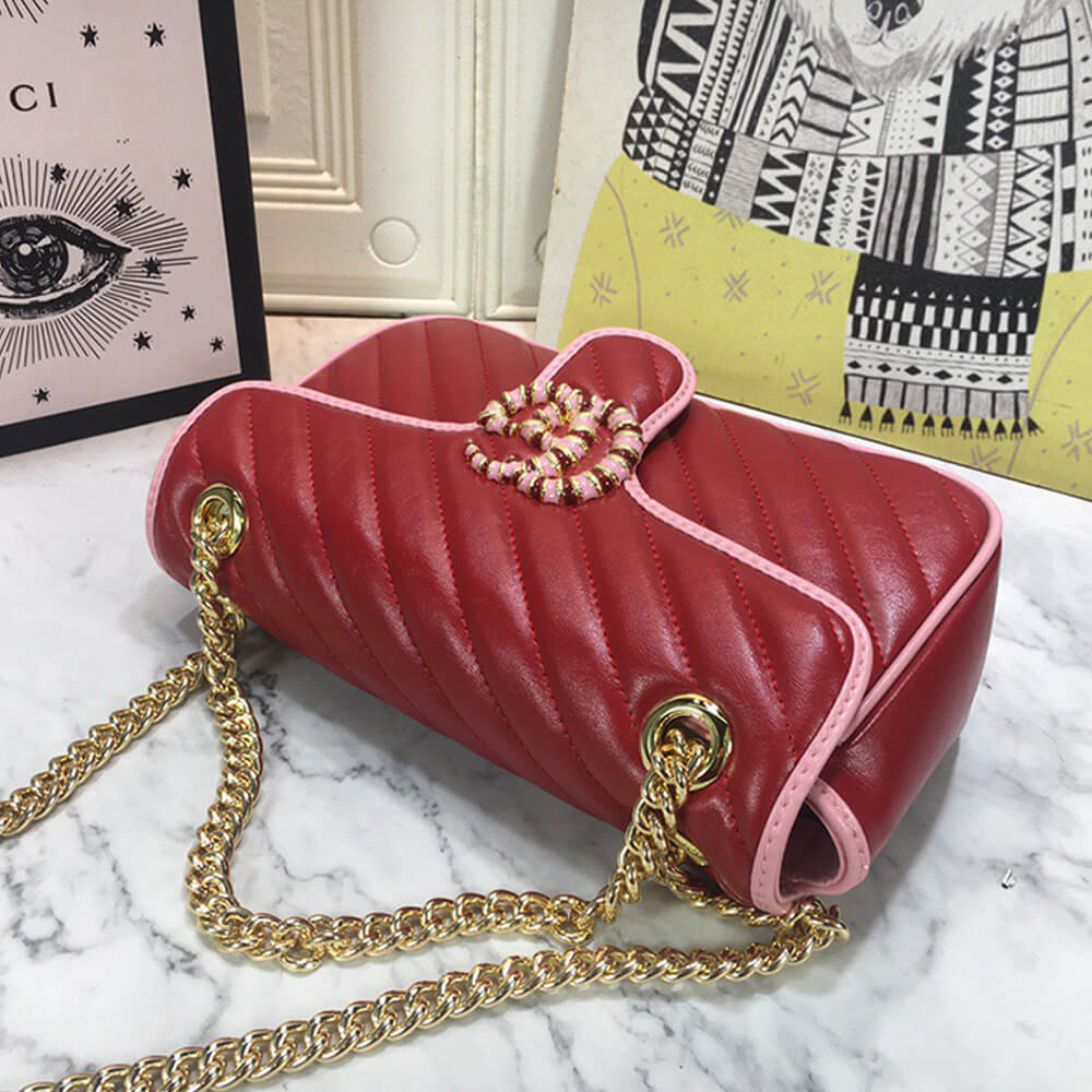 Gucci Marmont Matelasse Shoulder Bag - Image 5