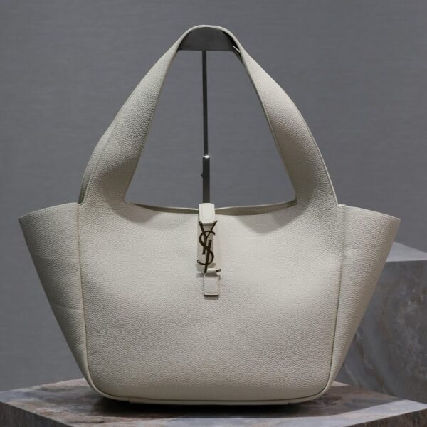 YSL le A 7 Bea In Grained Leather Bag - Image 2