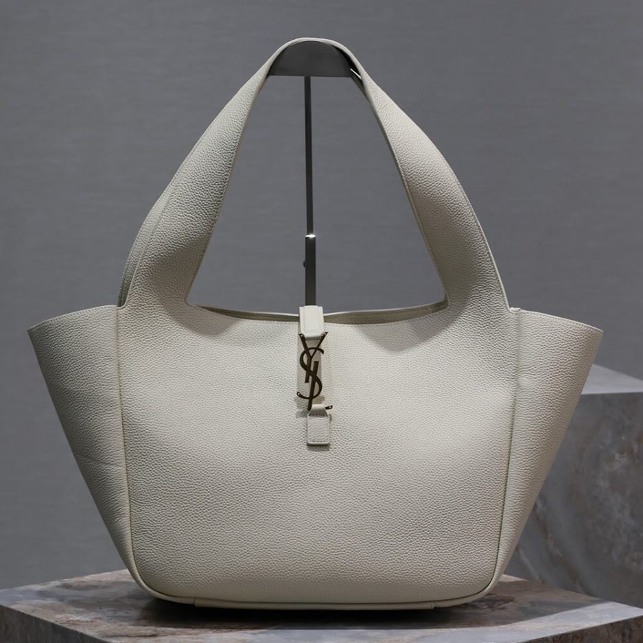 YSL le A 7 Bea In Grained Leather Bag - Image 2