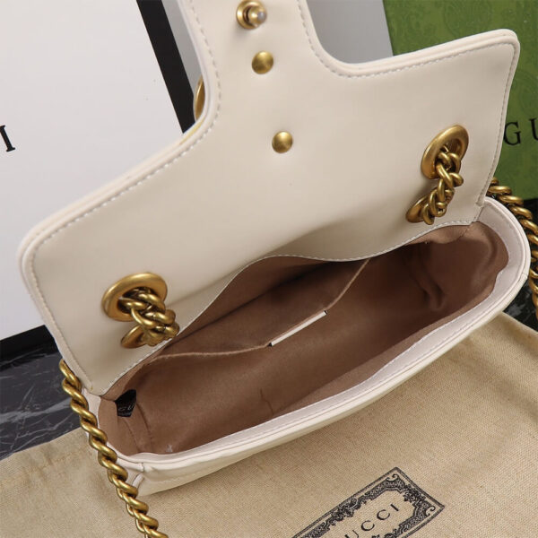 Gucci Marmont Small Matelasse Shoulder Bag - Image 6