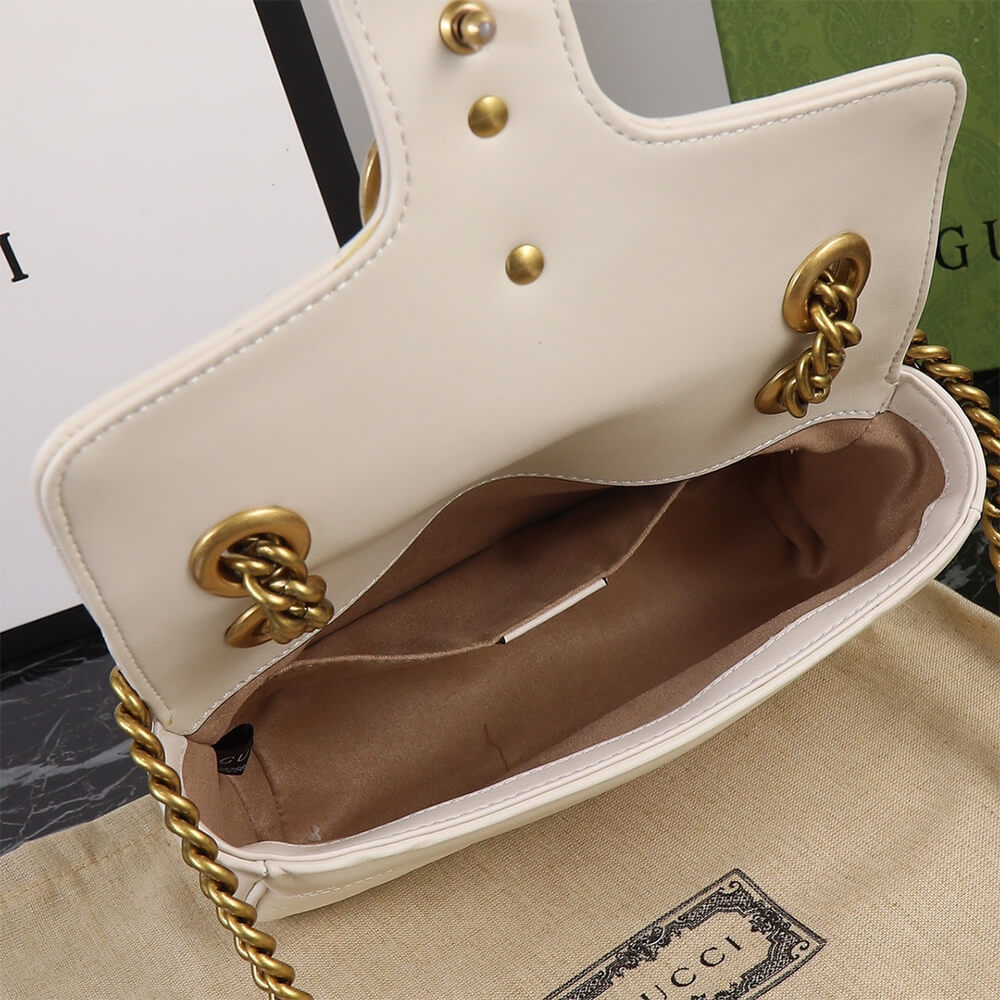 Gucci Marmont Small Matelasse Shoulder Bag - Image 6