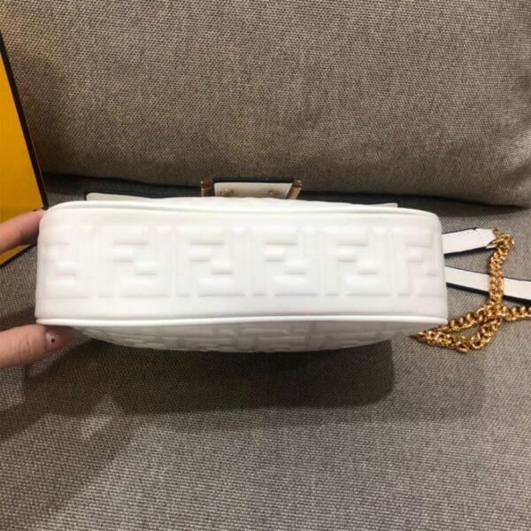 Fendi Baguette Chain MIdi Bag - Image 6