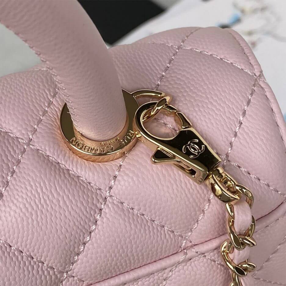 CHANEL Coco Handle Bag Small - Image 6