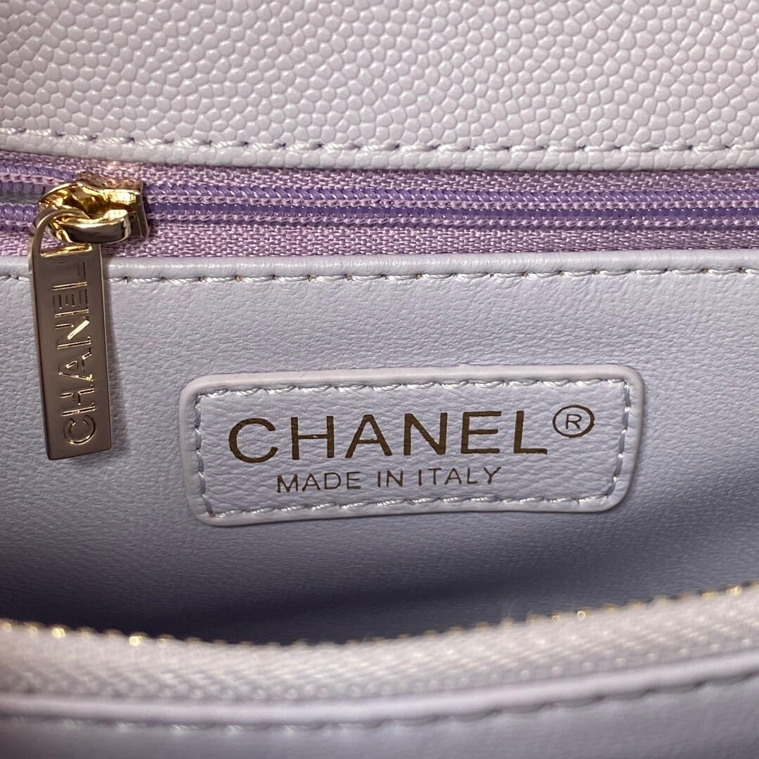CHANEL Coco Handle Bag Small - Image 8