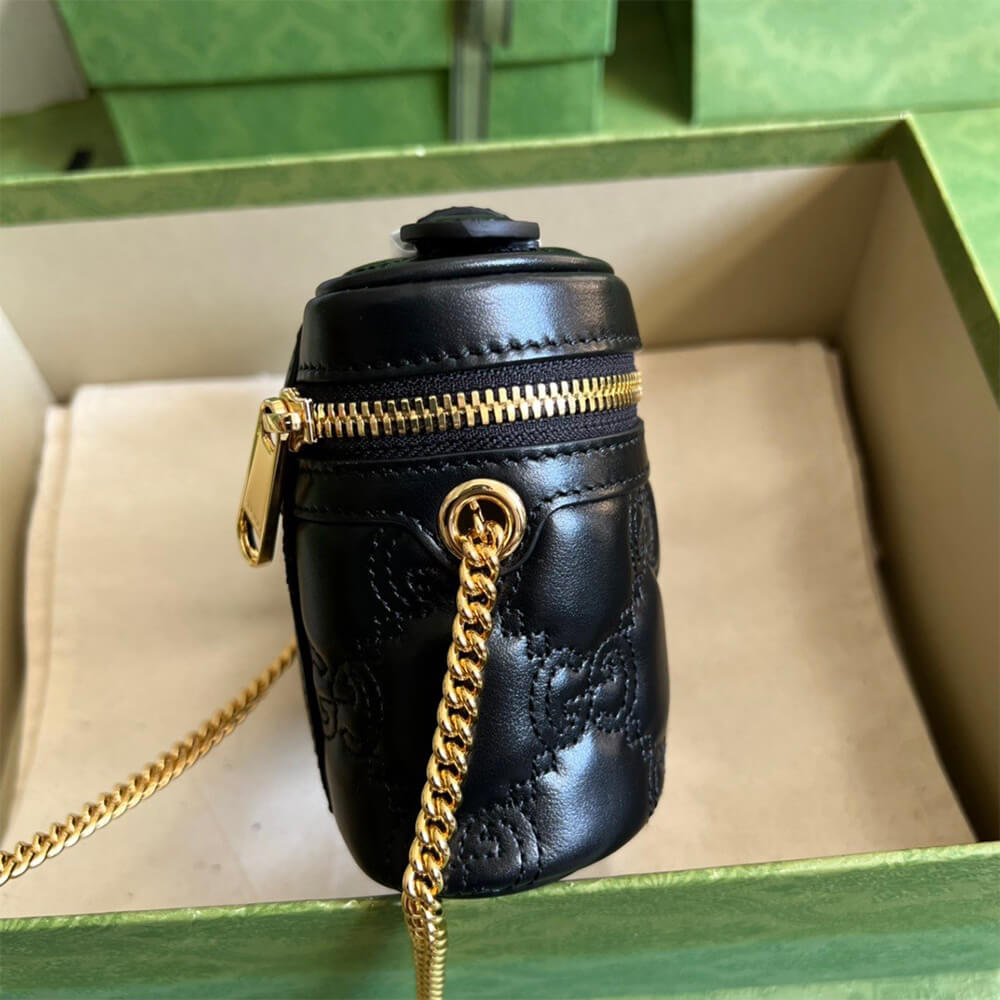 Gucci Matelasse Top Handle Bag - Image 5