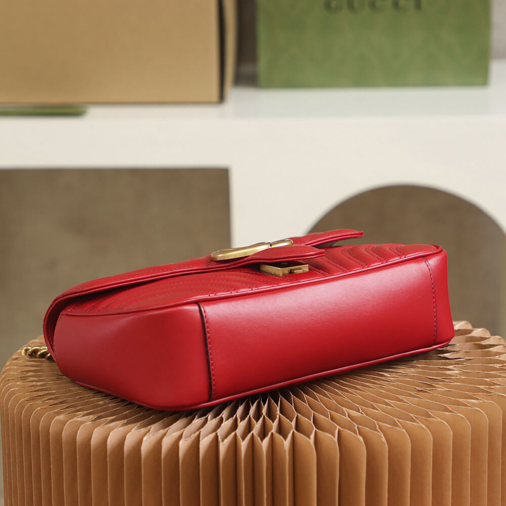 Gucci Marmont Matelasse Shoulder Bag - Image 8
