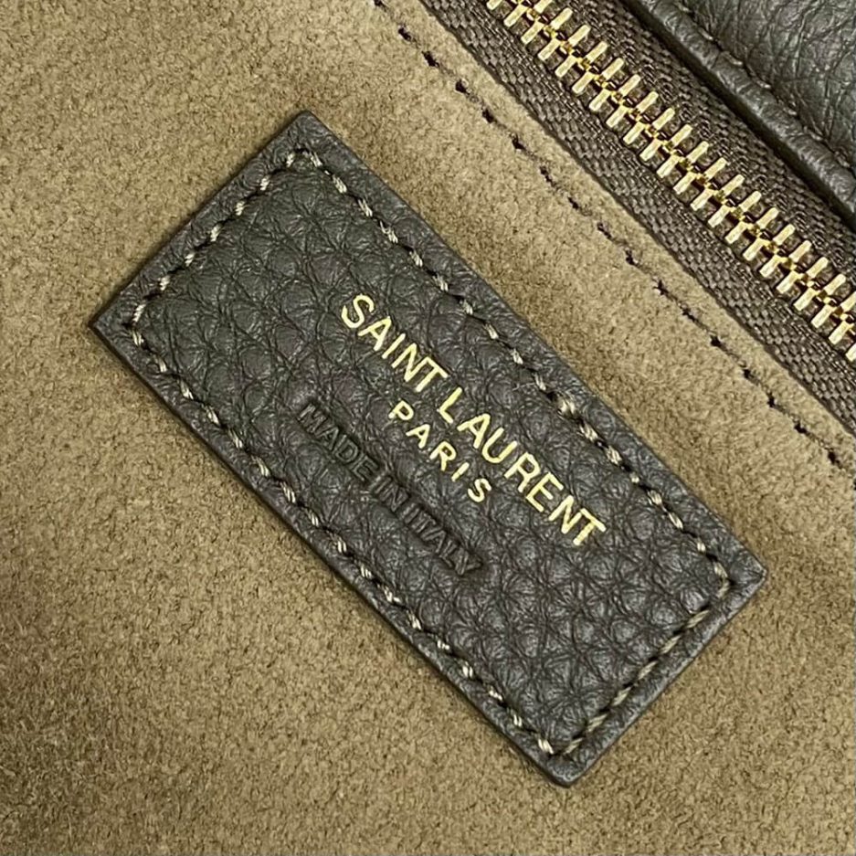 YSL le A 7 Bea In Grained Leather Bag - Image 6
