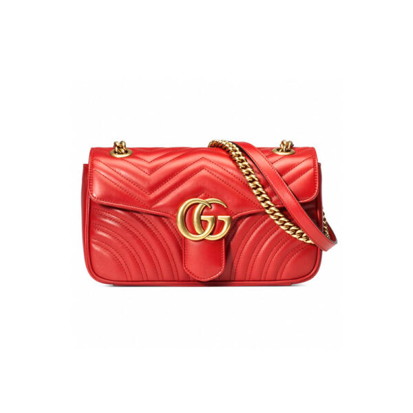 Gucci Marmont Matelasse Shoulder Bag