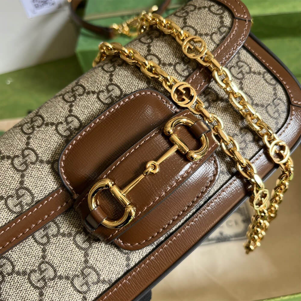 Gucci Horsebit 1955 Shoulder Bag - Image 7