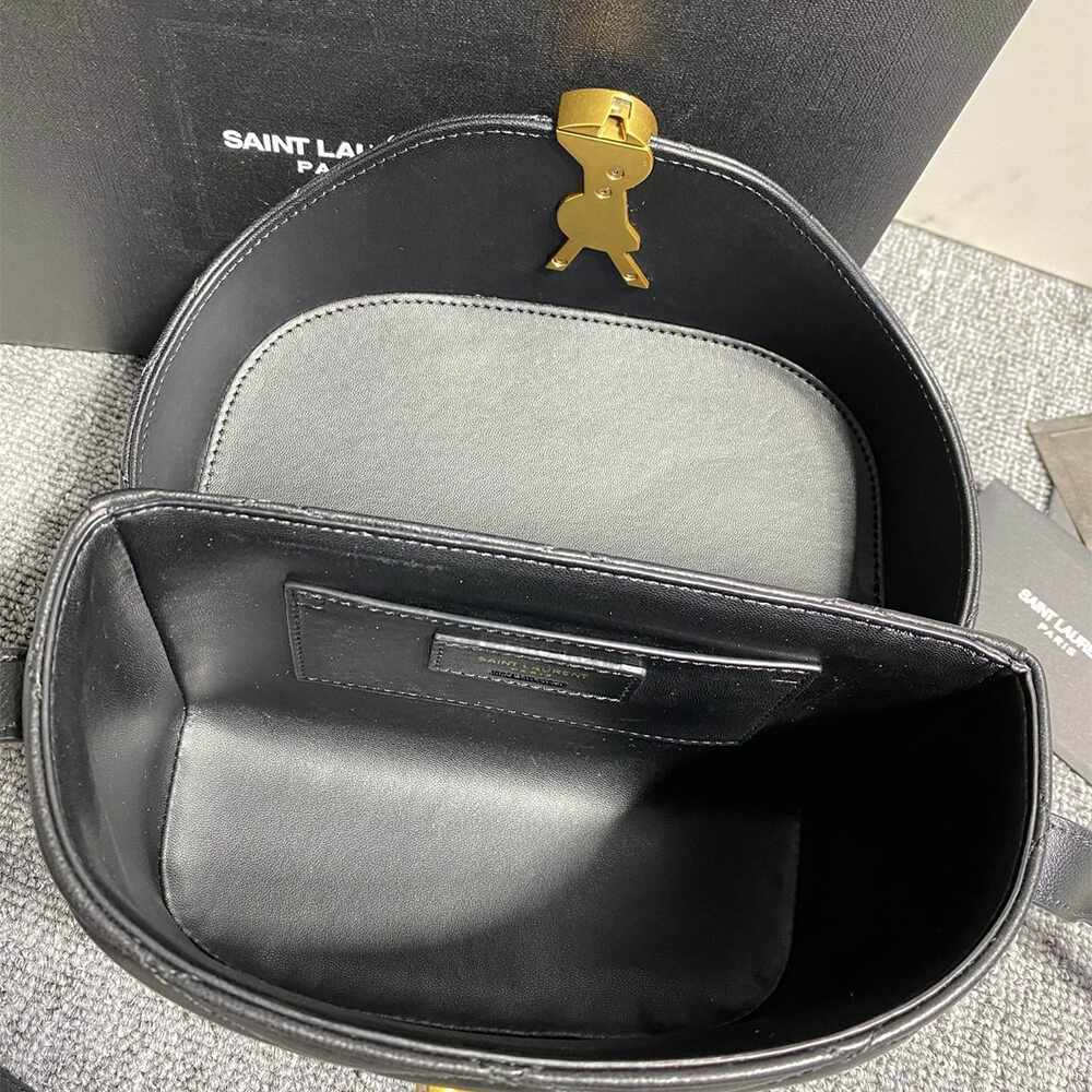 YSL June Box Bag In Quilted Lambskin Bag - Image 7