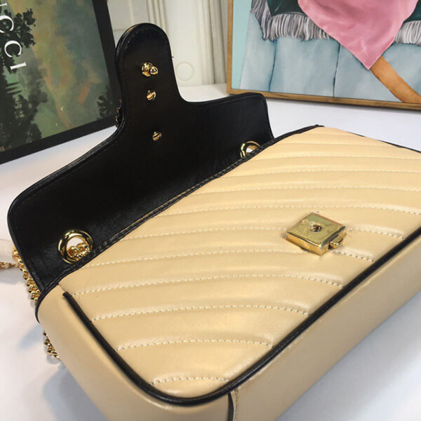 Gucci Marmont Matelasse Shoulder Bag - Image 5