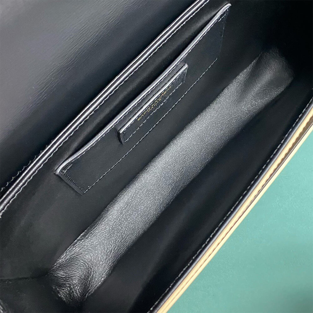 YSL Solferino Medium Satchel In Box Saint Laurent Leather Bag - Image 8