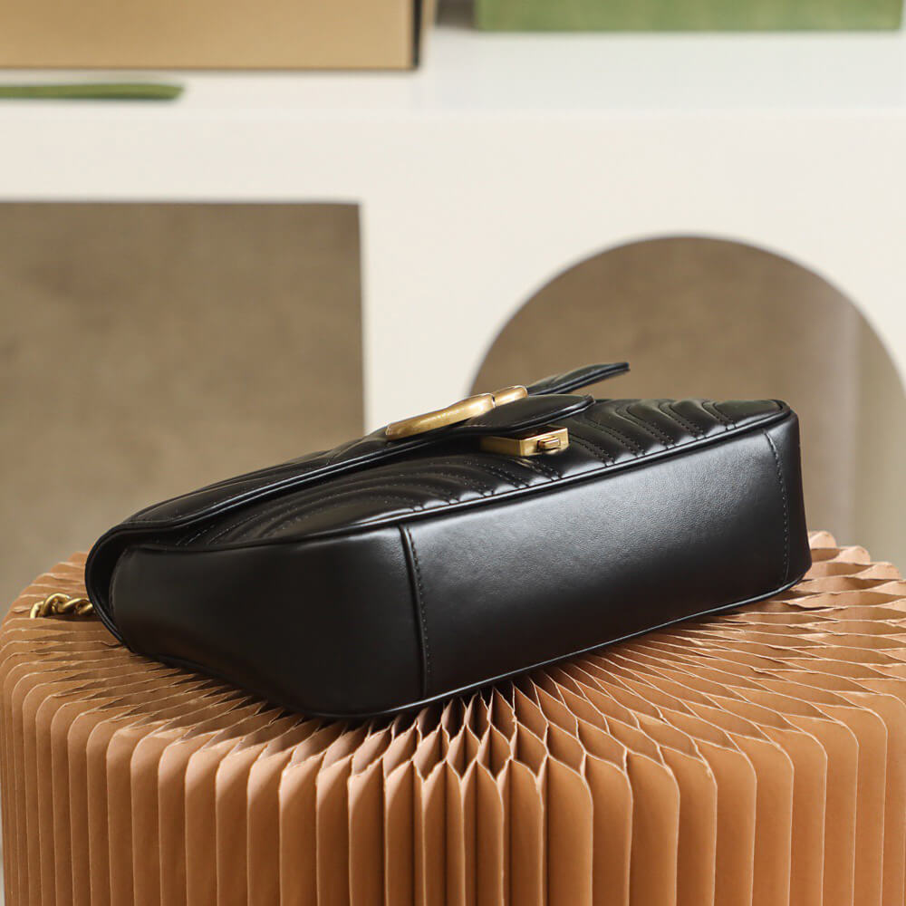 Gucci Marmont Matelasse Shoulder Bag - Image 5