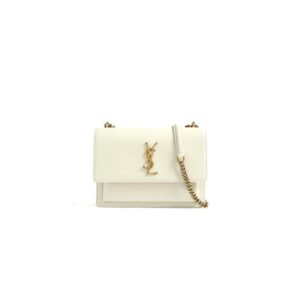 YSL Sunset Chain Wallet In Smooth Leather Bag