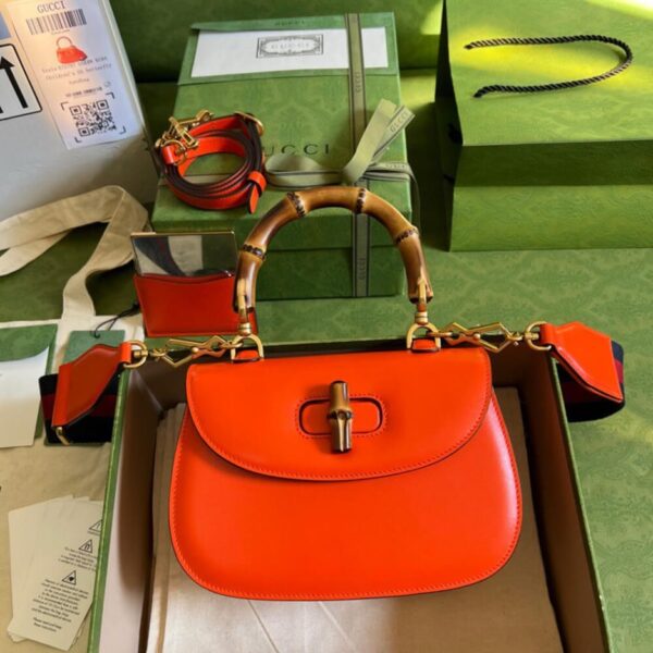 Gucci Bamboo 1947 Jumbo Small Top Handle Bag - Image 2