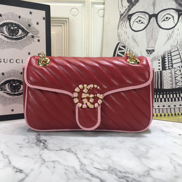 Gucci Marmont Matelasse Shoulder Bag - Image 2