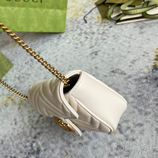 Gucci Marmont Matelasse Leather Super Mini Bag - Image 4