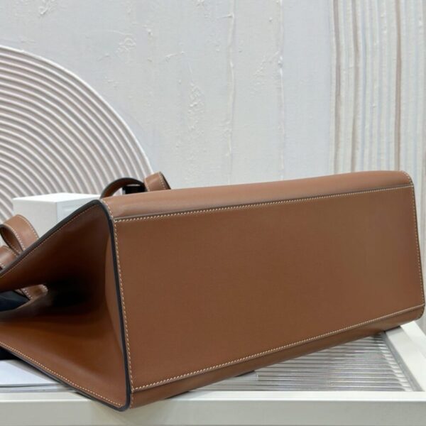 Celine Cabas 16 In Supple Grained  Calfskin - Image 5