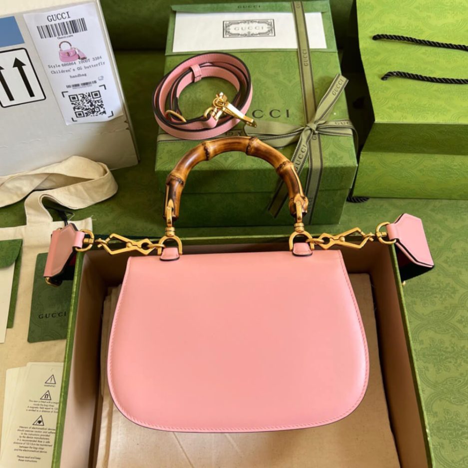 Gucci Bamboo 1947 Jumbo Small Top Handle Bag - Image 3