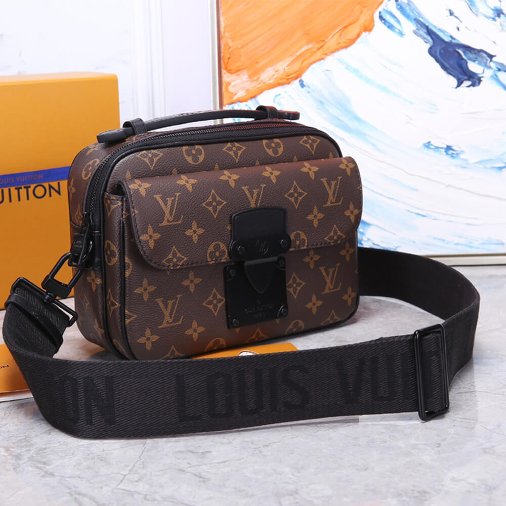 Louis Vuitton Lock Messenger Bag - Image 3