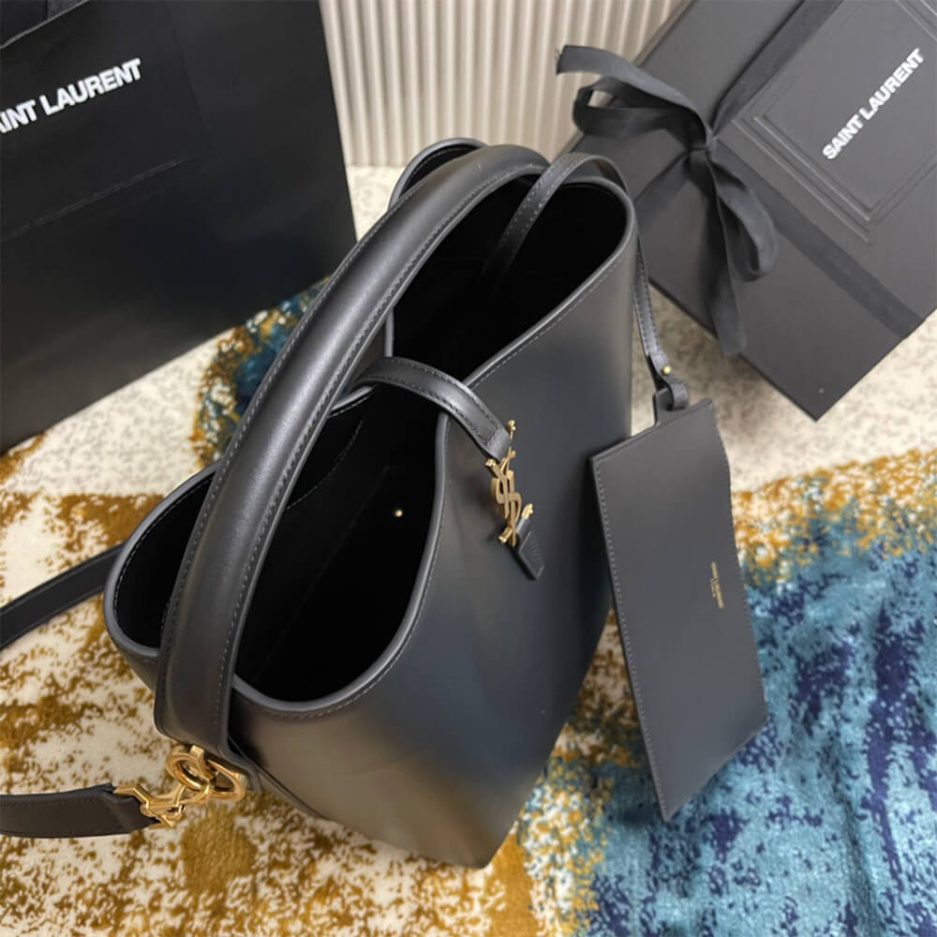 YSL Le 37 In Shiny Leather Bag - Image 4