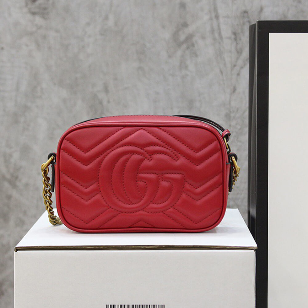 Gucci Marmont Matelasse Mini Bag - Image 4