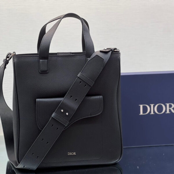 Dior Saddle Tote Bag With Shoulder Strap - Image 3