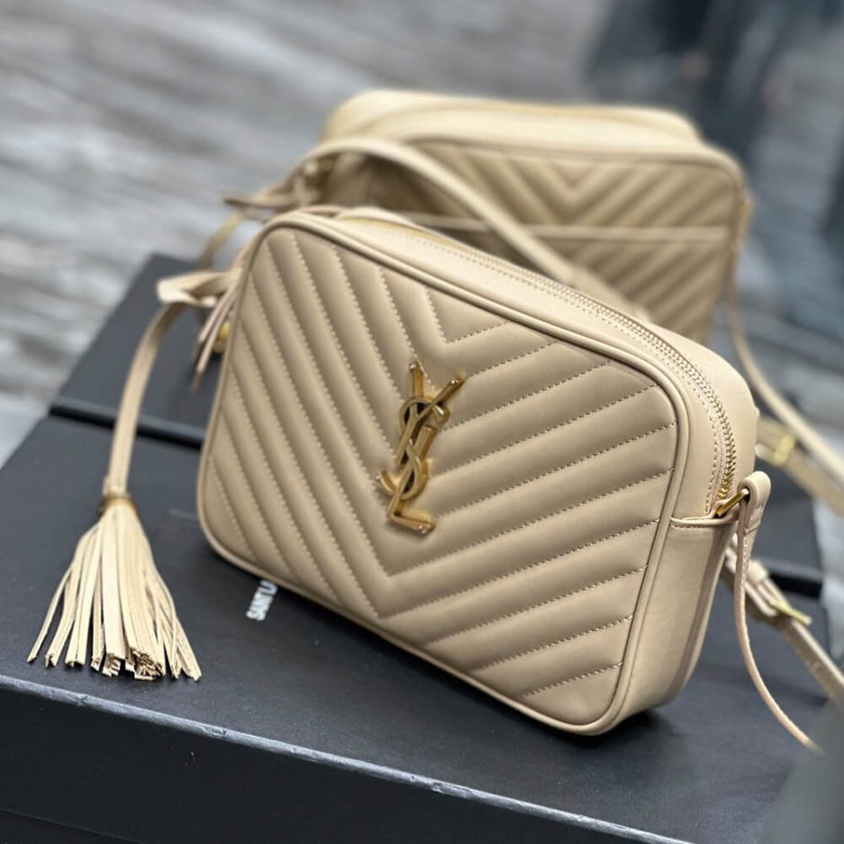 YSL Lou Camera Bag In Quilted Leather Bag - Image 3