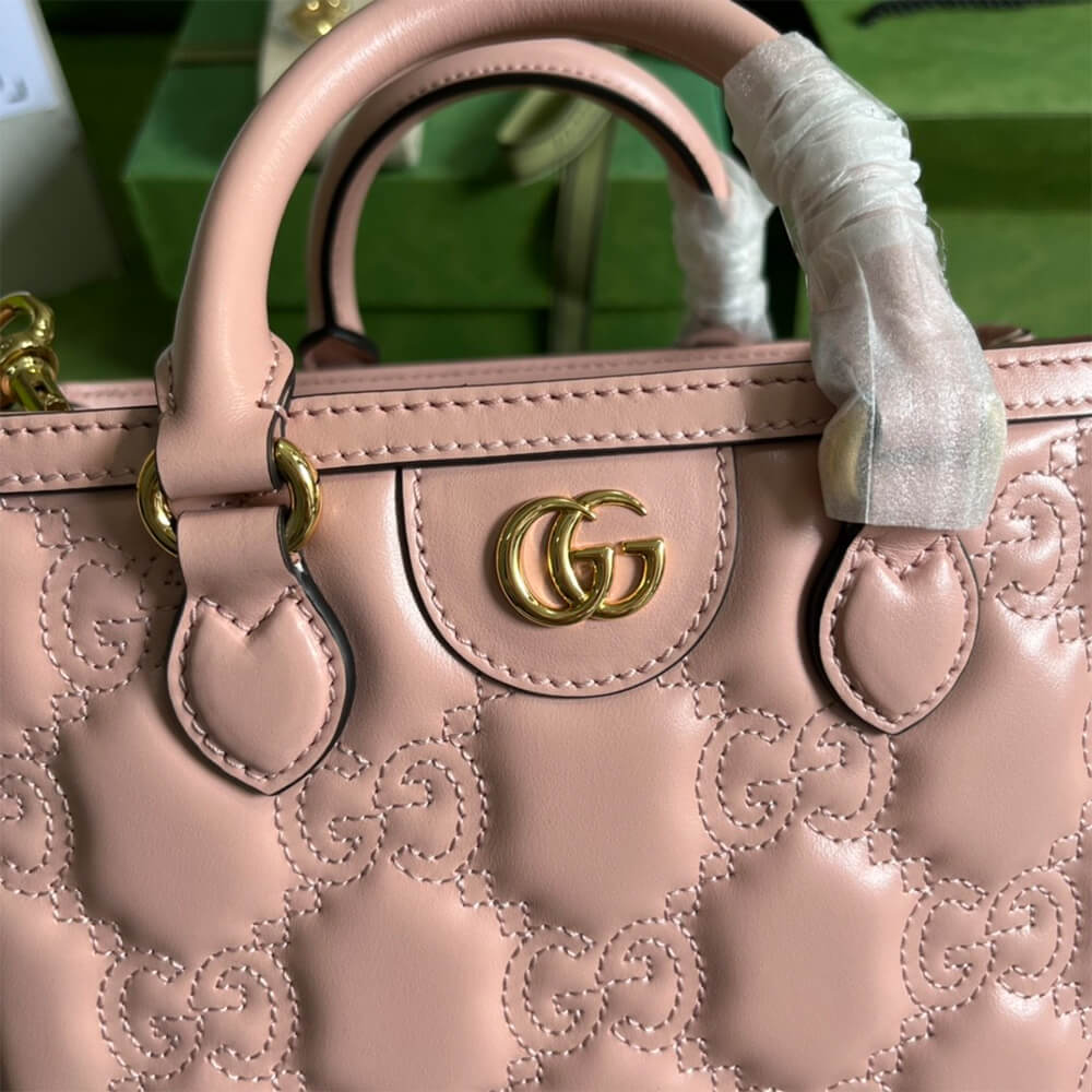 Gucci Matelasse Top Handle Bag - Image 5