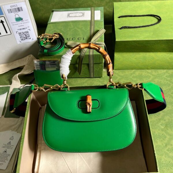 Gucci Bamboo 1947 Jumbo Small Top Handle Bag - Image 2