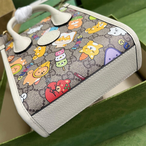 Gucci Animal Print Mini Tote Bag - Image 5