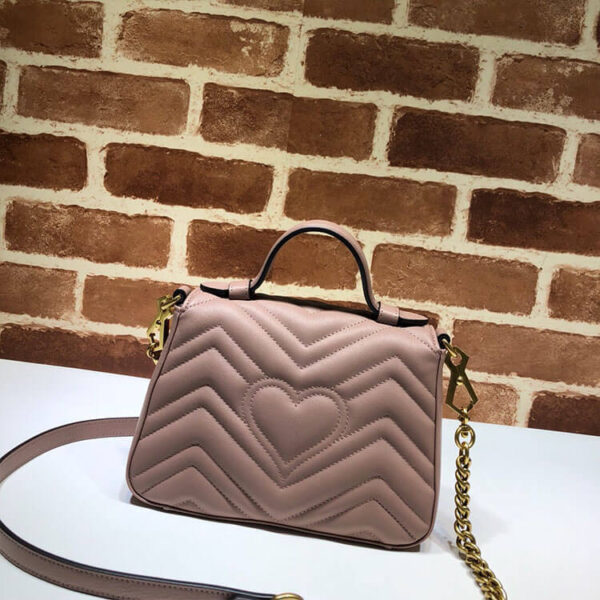 Gucci Marmont Top Handle Bag - Image 4