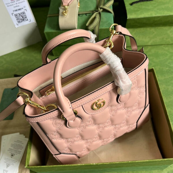 Gucci Matelasse Top Handle Bag - Image 6