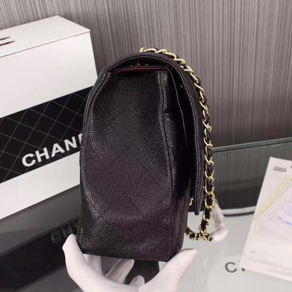 CHANEL Classic Maxi Handbag - Image 6