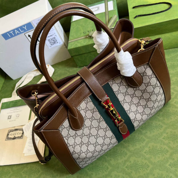 Gucci Jackie Large Tote Bag - Image 4