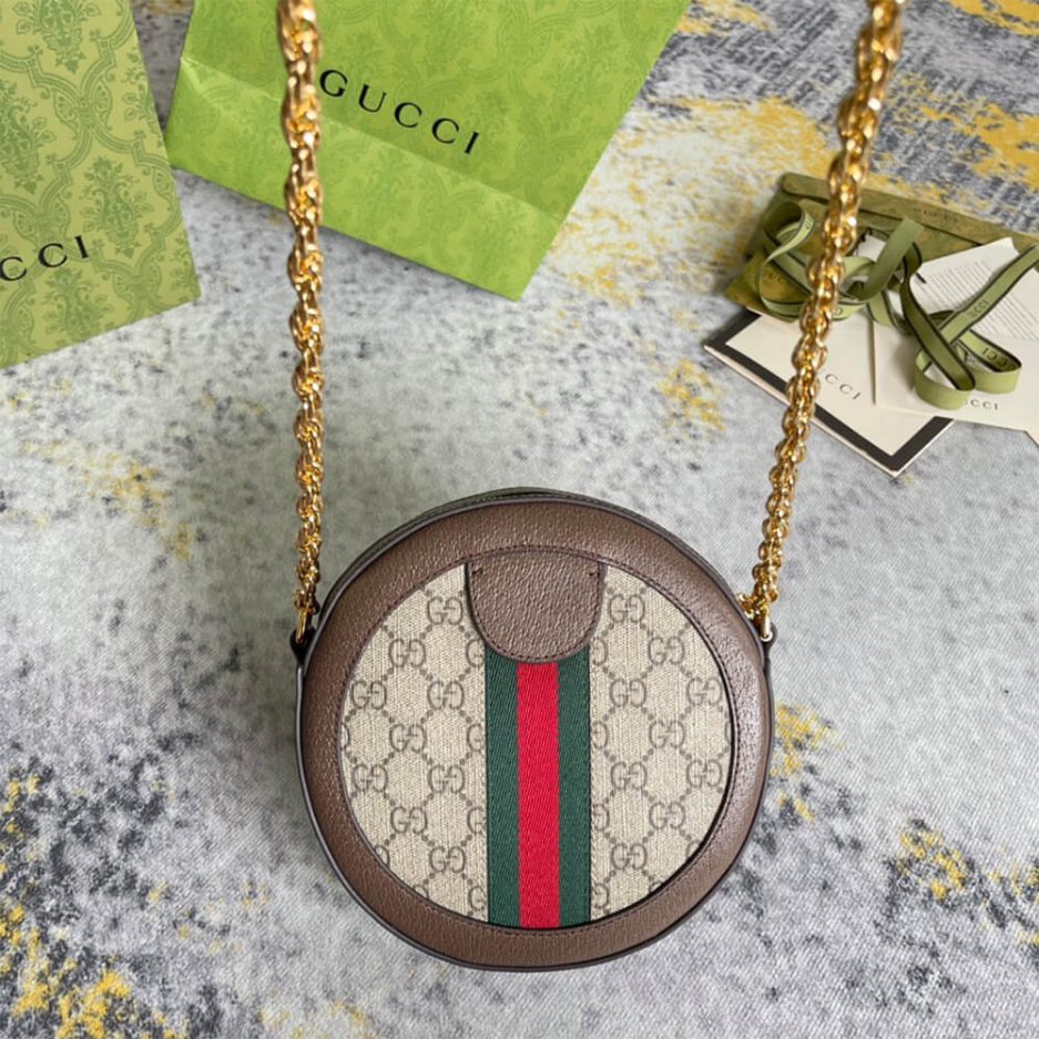 Gucci Ophidia Mini Round Shoulder Bag - Image 2