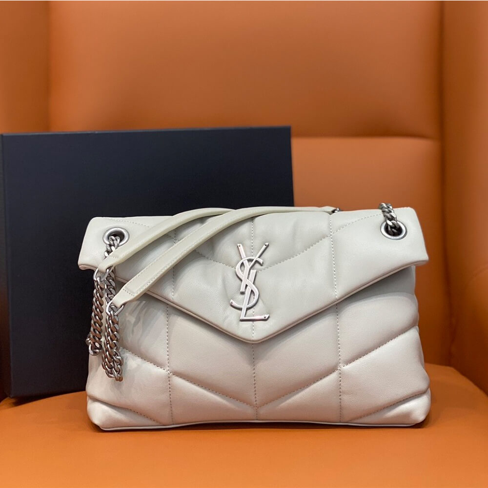 YSL Puffer Small Chain Bag In Quilted Lambskin Bag - Image 2