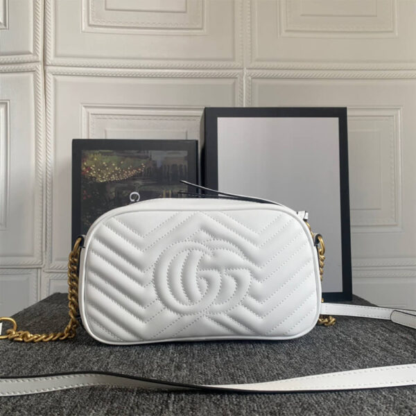 Gucci Marmont Matelasse Shoulder Bag - Image 3