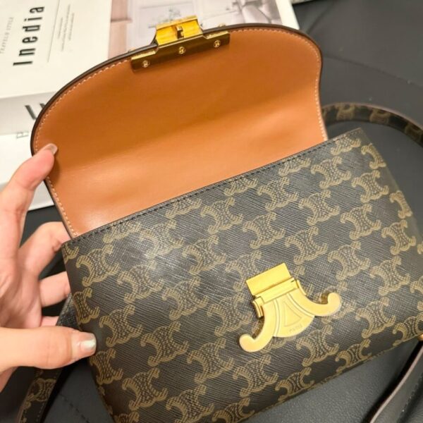 Celine Teen Nino Bag In Triomphe Canvas - Image 6