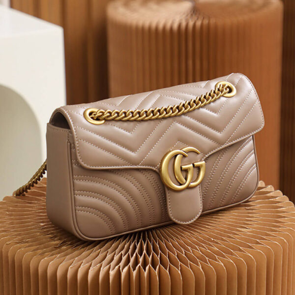 Gucci Marmont Matelasse Shoulder Bag - Image 3