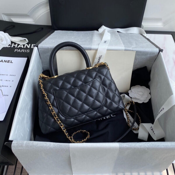 CHANEL Coco Handle Bag Small - Image 3