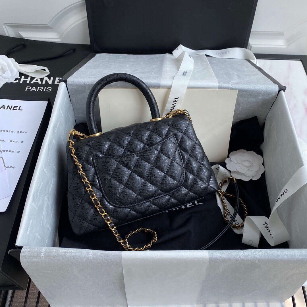 CHANEL Coco Handle Bag Small - Image 3