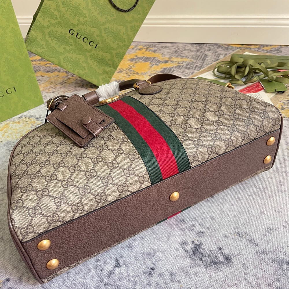 Gucci Savoy Large Bowling Bag - Image 4