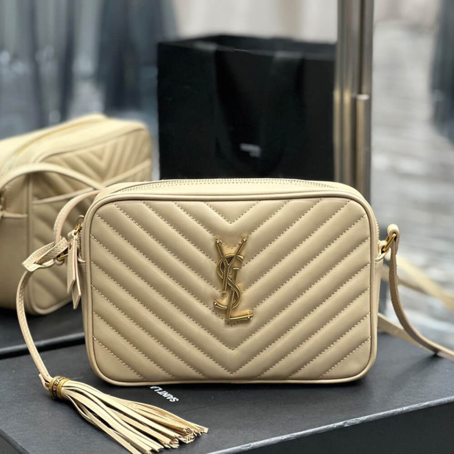 YSL Lou Camera Bag In Quilted Leather Bag - Image 4