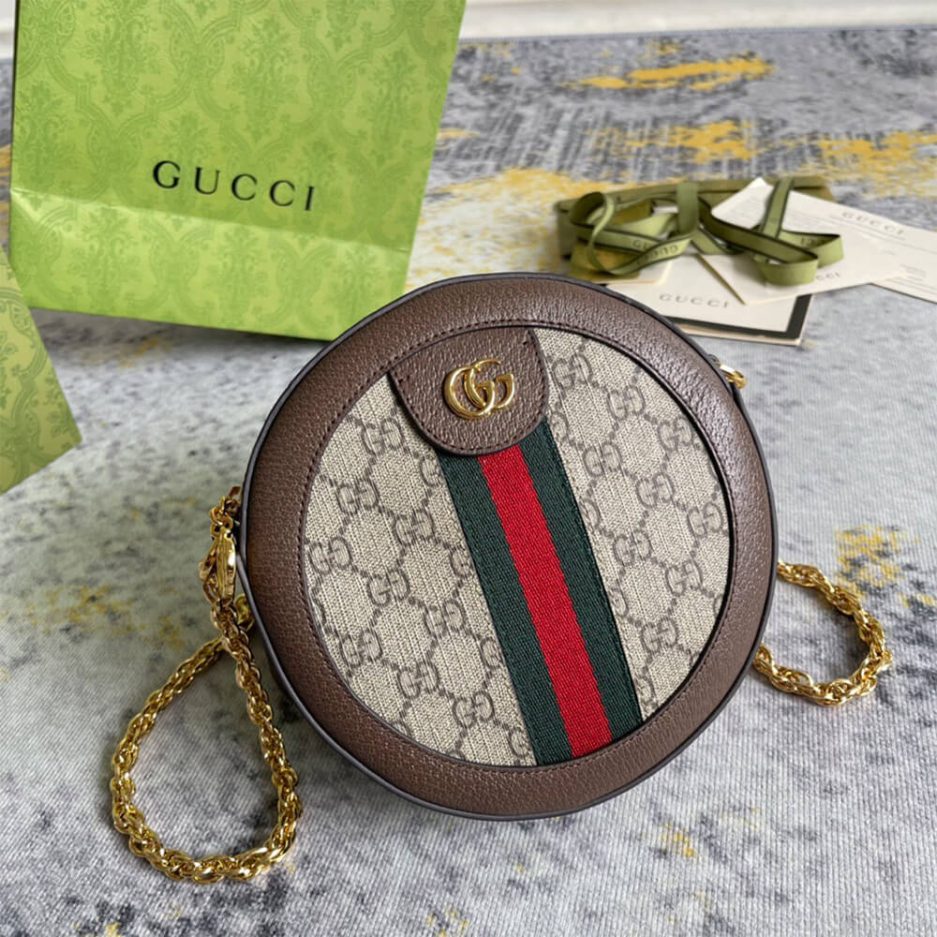 Gucci Ophidia Mini Round Shoulder Bag - Image 3